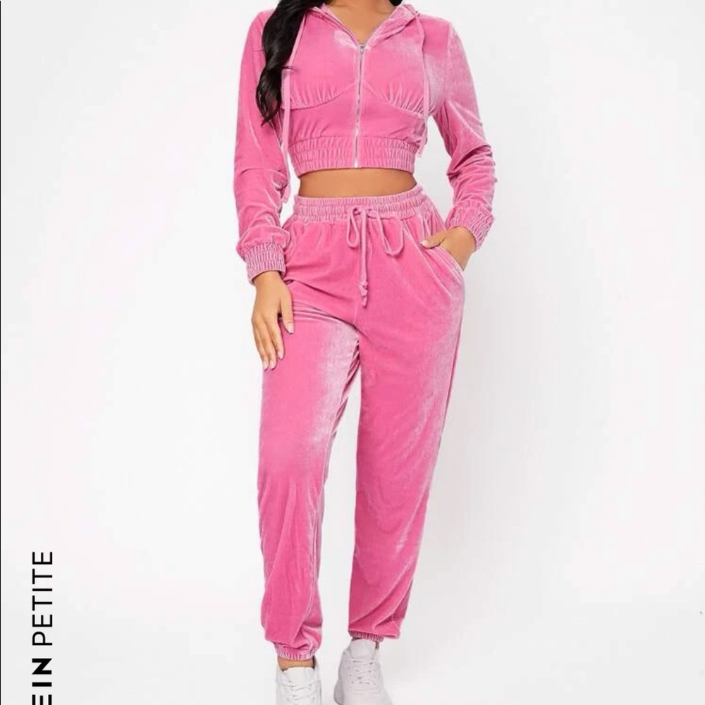 pink jumpsuit from shien